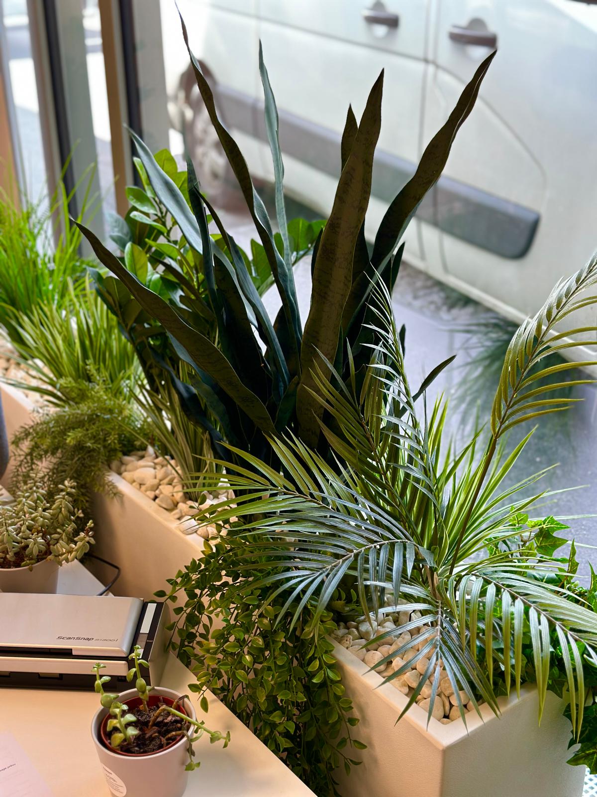 Jardinières artificielles- Sur mesure