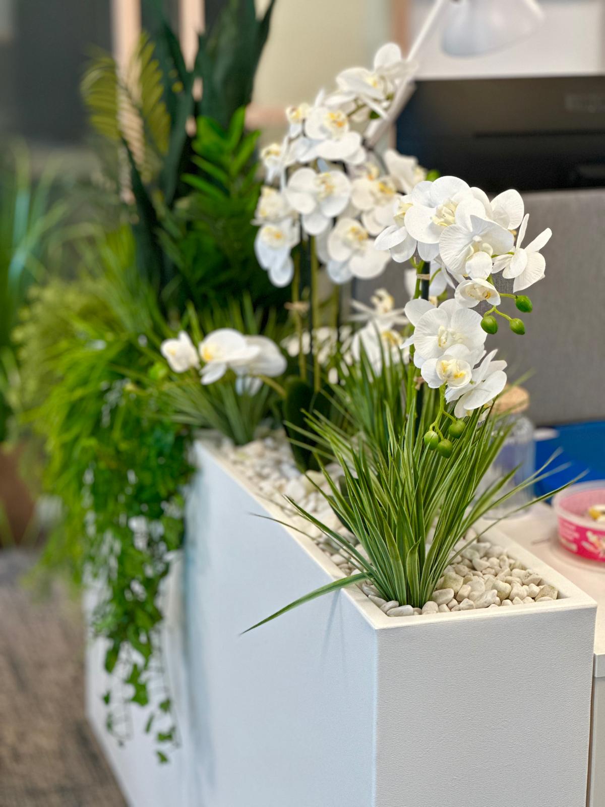 Jardinières artificielles- Sur mesure