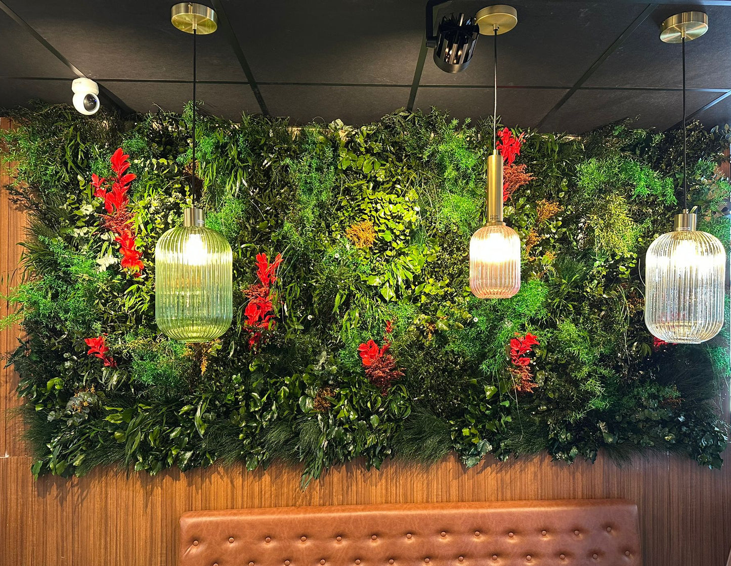 Mur végétal stabilisé - Abondance végétale